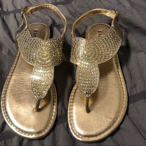 Sparkly sandals